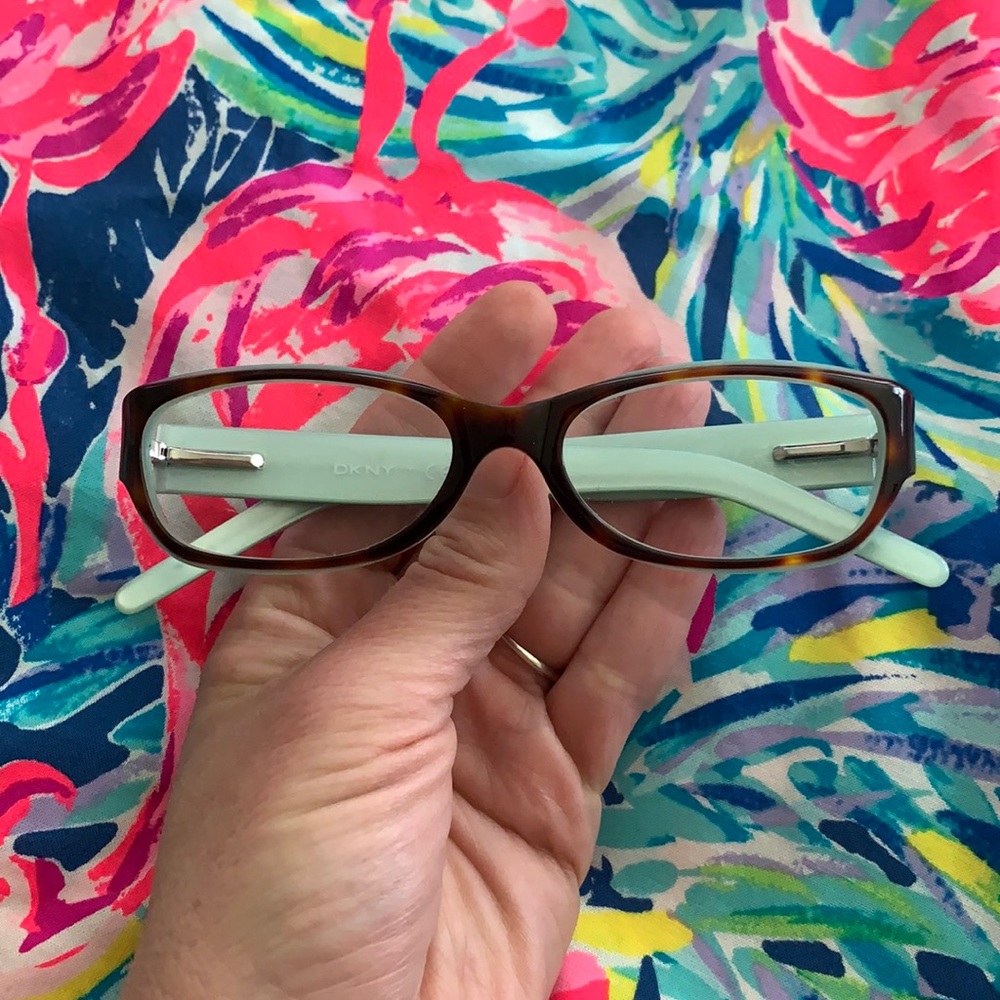 Dkny Tortoise Shell & Turquoise Frames - image 1